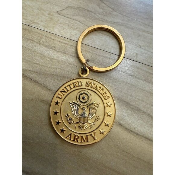 United States Army gold keychain - Picture 1 of 8